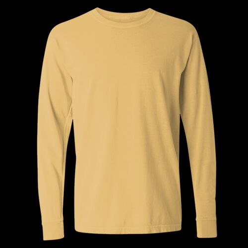 Garment-Dyed Heavyweight Long Sleeve T-Shirt Thumbnail