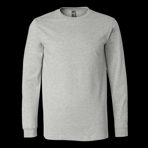 Unisex Heather CVC Long Sleeve Tee Thumbnail